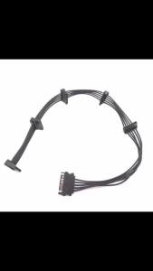 [NC]1Pc 45CM Mini 4 Pin To 2 Sata SSD Power Supply Cable For M410 M610 M415[NC]