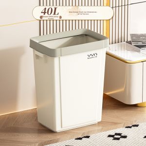 Large Capacity Covered Kitchen Bin