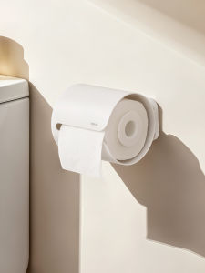 Giá Treo Giấy Vệ Sinh Không Cần Đục Lỗ Giá Đựng Khăn Giấy Phòng Tắm Thiết Kế Khe Hở Theo Phong Cách Nhật Bản Giá Đựng Giấy Vệ Sinh