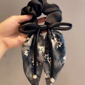 WEIHEHU | Vintage Court Style Bow Ribbon Hair Scrunchie