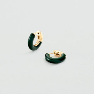 AGATHA | French Luxury Leo Colorful Round Small Earrings