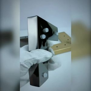 Champagne Gold Furniture Support Legs For Elevation