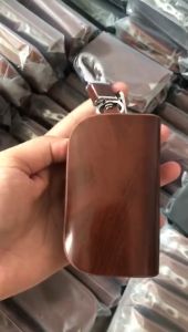 XYKJ Gantungan Kunci Mobil Motor Dempet Kunci Mobil Tempat Sarung Remote Mobil PU Asli Sarung Kunci Dompet Kulit Zipper