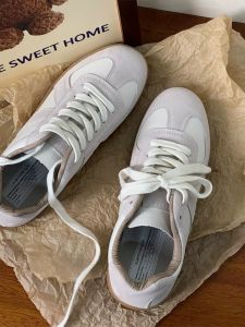 Couples Style Retro German Training Shoes Spring Autumn Casual Low Top Sneakers Men Women Breathable round Toe Rubber Sole