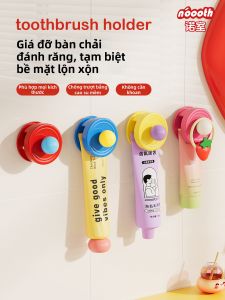 noooth | Bathroom Toothpaste and Brush Holder