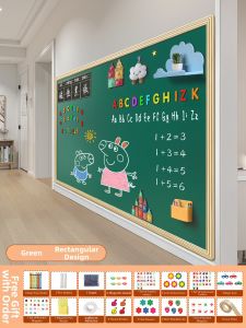 TONGMUXING | Removable Magnetic Educational Whiteboard for Kids at Home Decorative Wall Sticker