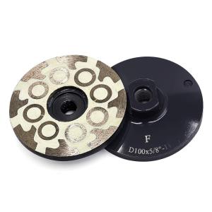 Đĩa Mài Kim Cương 4 Inch Hạt Mịn Chất Kết Dính Nhựa Dùng Cho Đá Bê Tông Gạch - Ren 5/8“-11 Hoặc M14 Dụng Cụ Đánh Bóng Mài Mòn