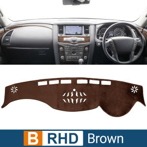 For Nissan Patrol Y62 2010 2011 2012 2013 2014 2015 2016 2017 2018 2019 2020 2021 2022 2023 2024 Car Dashboard Sun Shade Cover
