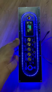 ชุดเพลทไฟแอมป์จิ๋ว zk - tb21 พร้อมเดินระบบพร้อมใช้งาน