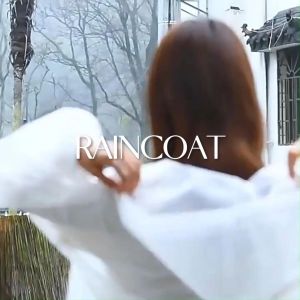 Raincoats for the Kids - Reusable Raincoats with Hoods and Sleeves for Boys and Girls are Easy to Carry