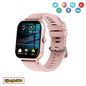 Jam Tangan Hp Android Pria Wanita Smartwatch Series New 500  Call |Bluoetooth Wallpaper Custom Monitoring blood oxygen sleep duduk Pelacak Kesehatan sensor detak jantung lari GTS B56 layar besar
