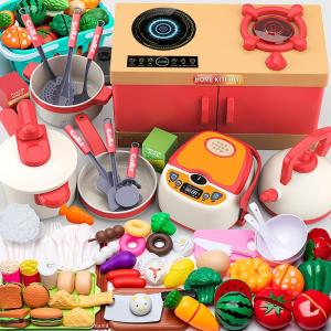 LIWAN | Simulation Cooking Toy Set Educational Pretend Play Kitchen