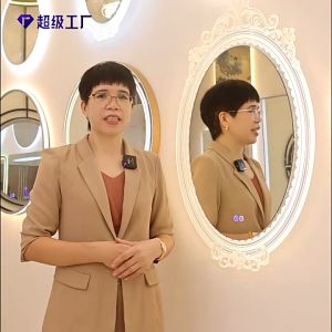Gương Thông Minh Gắn Led Phong Cách Pháp Gương Gắn Tường Cảm Ứng