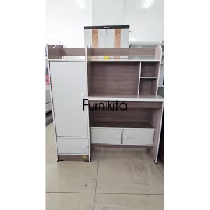 MEJA BELAJAR ANAK MINIMALIS KAYU BIG PANEL KEAPANEL [PARBUB]