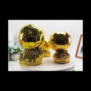 Quả bóng vàng bóng vàng Iwin kim loại cao cấp đồ lưu niệm thể thao cup giải thưởng đủ mọi kích cỡ cho mọi giải đấu