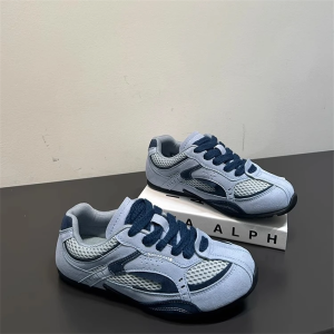 Mens Breathable Running Shoes 2025 New Autumn Winter Anti-slip Casual Flat Bottom Sports Dequn Shoes Youth Mesh Upgraded