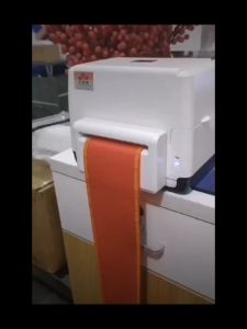 Standard Version Bluetooth USB ribbon printer  Streamer printer for flower shops opening flower baskets  Elegiac couplets wreaths banner printer