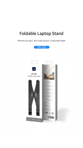 WIWU Laptop Stand for Desk Adjustable Laptop Riser ABS+Silicone Foldable Portable Notebook Holder Ventilated Cooling Notebook Mount Computer Stand for 10-15.6” Laptops/Tablets