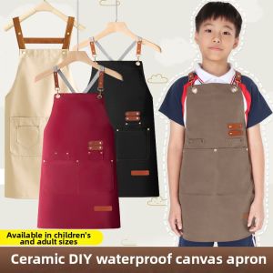 DUOCAIHANI | Waterproof Art Work Apron For Pottery and Other Activities