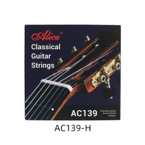 Alice | Alice AC139 Classical Guitar Strings Titanium Nylon Silver Plated Copper Anti-rust Coating Normal/Hard Tension 028-043/0285-044