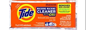 Tide Glisten Affresh washing machine cleaner one pc sachet