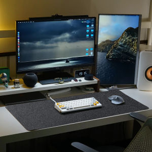Wool Felt with Rubber Base Mousepad x MD Mousepad Large Gaming Mouse pad Extended Deskmat Deskpad
