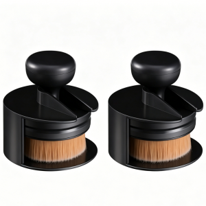 1/2PCS New Portable Anti Static Vinyl Record Brush Carbon Fiber Bristles Cleaning Brush for Records Vinyl Record Cleaner Brush