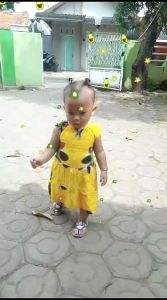 Baju Dress Bayi Anak Perempuan 1-3 Tahun Katun Daster Adem