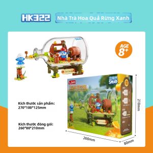MOTUAN | Đồ Chơi Xếp Hình Mini Cảnh Quan Phát Triển Trí Tuệ Tinh Thần Xanh