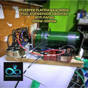 Inverter Platina Baja Widia 1500W-2000W Full kondensor Best Quality
