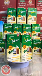 (1 Thùng) Sữa Đặc Có Đường vinamilk Ngôi Sao Phương Nam 1284g ( Thùng 12 Hộp x 1284g)