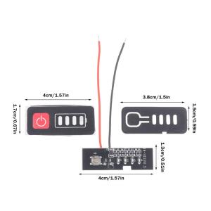 EELHOE | [NC]5S Lithium Battery Display 21V Electric Drill Screwdriver Battery Capacity[NC]