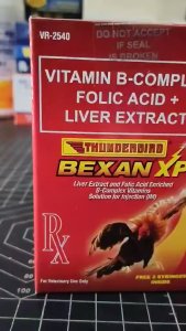 Thunderbird Bexan XP Vitamin B-Complex Folic Acid + Liver Extract 100 mL 10 mL