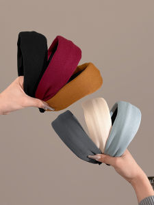Anti-Slip Wide Edge Fabric Hairband Womens Face Washing Headband Stylish Sensation Autumn Winter Hair Accessories