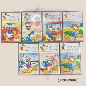 เทปDisney Learn English with Mickey and his friends สอนภาษาอังกฤษ-ไทย เทปคาสเซ็ต เทปคาสเซ็ท Cassette Tape
