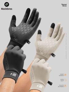 RockBros | Touchscreen Cold Weather Cycling and Running Gloves