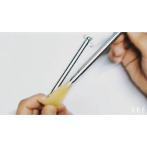 Gậy gãi lưng inox rút gọn kéo dài kéo dài tiện dụng hình bàn tay-HAUSE