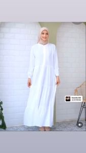 Gamis rayon twill premium ory gamis Dress terbaru busui freandly kekinian