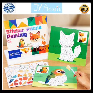 Craft Kits Art Craft Sticker Art Craft DIY Sticker Art Craft Kids Activity Sticker Art Mainan Sticker Mainan Stiker Mainan Kanak