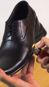 Sepatu Pantofel Model Tali Like Oxford Derby kulit handmade Fordza 077