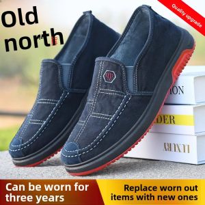 JIFANPAUL | Easy Slip-On Breathable Casual Work Canvas Shoes for Youth New Spring/Summer
