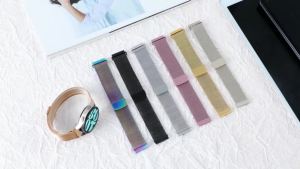 PEO | Milanese Loop Strap for Samsung Galaxy Watch 7 6 5 4 44mm 40mm Magnetic Metal Band 22mm 20mm Bracelet Galaxy Watch 4/6 Classic