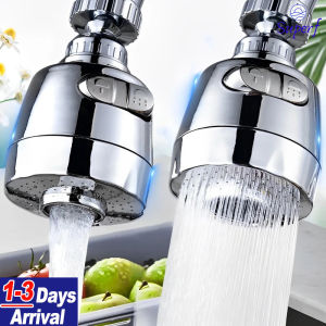 【From Manila】3 Modes Faucet Sprayer Head Kitchen Sink Water Saving Tap Aerator 360° Rotation Faucet Head Nozzle