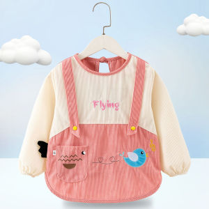 JIFANPAUL | Waterproof Long-sleeved Feeding Smock Autumn Winter