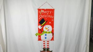 【BHQ&HOME】ธงแบนเนอร์ ตกแต่งคริสต์มาส ป้ายธงแบนเนอร์สําหรับแขวนตกแต่งบ้าน สำหรับแขวนตกแต่งเทศกาลคริสต์มาส