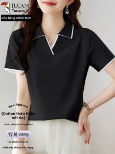 TUCANO | Áo Thun Polo Nữ Co Dãn Thoáng Khí Bằng Cotton