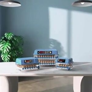 THREE SONS POULTRY SUPPLY Egg Incubator 36/64/128/200 eggs capacity - Automatic Incubator Dual Power Supply