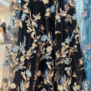 Tulle flower MT 723 D.2 | tulle garden flower | tulle bordir -IstanaKaen