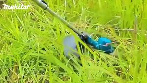 Mekitor mesin rumput bateri lawn mover grass cutter cordless mesin potong rumput 割草机电动