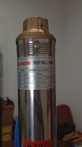 POMPA SATELIT 3 INCH pompa air sumur bor 3" BONUS pelampung toren otomatis merek MOFUJI + cable 30.m + control box 05 Hp 075 Hp 1 Hp 15 Hp